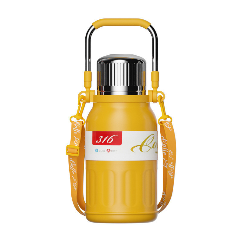 Household Travel Portable Double-Layer Thickened Water Bottle
