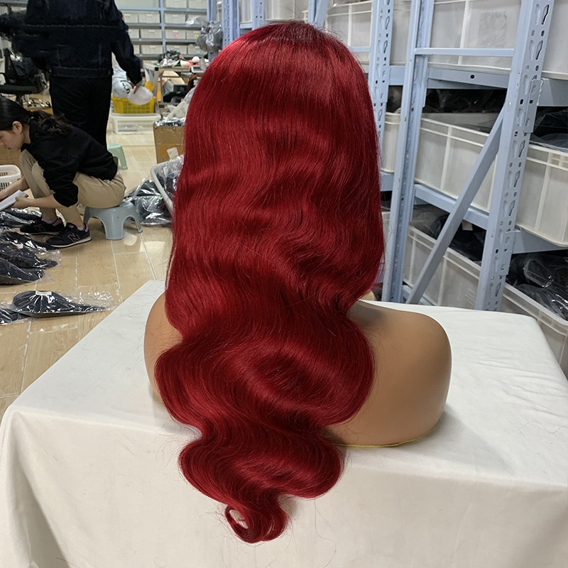 13x4 Lace Front Human Hair Wig Cap