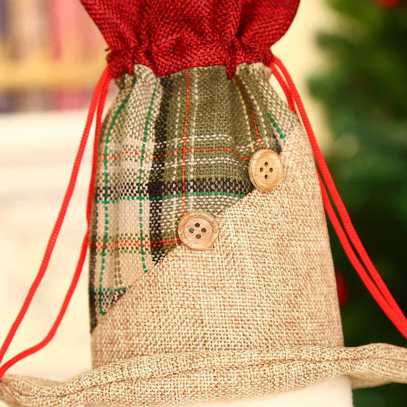 Set Champagne Bottle Set Wine Bottle Drawstring Pocket